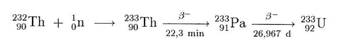 thorium gleichung